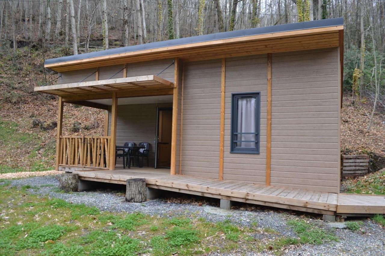 Chalets Au Bord De L'Eau Caudebronde Экстерьер фото